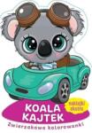 praca zbiorowa Zwierzakowe kolorowanki. Koala Kajtek Carte de colorat