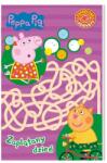 praca zbiorowa Peppa Pig. Labirinturi încurcate: Zi încurcată Carte de colorat