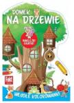 praca zbiorowa Wesołe kolorowanki. Domek na drzewie Carte de colorat