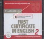 Cambridge University Press Cambridge First Certificate in English 2 pentru examen actualizat CD-uri audio (2)