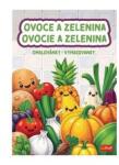Trefl Omalovánky Ovoce a zelenina 20x27, 5cm Carte de colorat