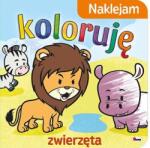 AWM Zwierzęta. Naklejam koloruję Carte de colorat