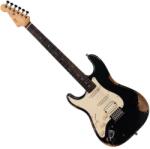 Henry's LH Snake II Relic ST-1L Mamba - Black elektromos gitár