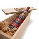 Jidvei Pachet Cadou Cutie Lemn Personalizata Vinars Jidvei VSOP 42%, 0.7L