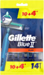 Gillette Blue II Plus eldobható borotva - 14 db