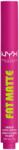NYX Cosmetics Fat Matte Smooth Color Lipstick 13 Fluffy Fuchsia, 2 g