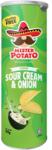 Mister Potato hagymás tejfölös ízű sós chips - 160 g