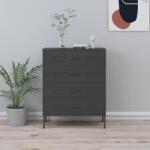vidaXL antracitszürke acél fiókos szekrény 80 x 35 x 101, 5 cm 24.6 kg 336204 (336204VidaXL)