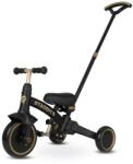 Qplay STAGER - Tricicletă 3 în 1 pentru copii, neagră (AG1136)