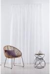 Mendola Interior Coraline áttetsző függöny, 140x245cm, 100% poliészter, 54 GSM, Fehér