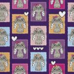 Heko Panels Textil anyag, Nyúl szemüveggel, Poliészter 100%, 210g/pm, Méret: 100cm x 155cm, DX654 (DX654)