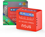 NOUS releu smart nous b5z zigbee, 1 canal, monitorizare consum, control aplicatie, compatibil alexa google assistan, protectie suprasa (95-B5Z)