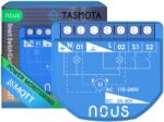 NOUS releu wireless nous b3t pm, 16a, tasmota, matter, monitorizare energie, modul cortina - 2 canal, esp32 (95-B3T)