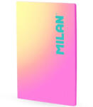 MILAN Caiet A4 48 file matematica cusut Roz Sunset MILAN (57243L48SNP)