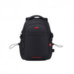 DACO Ghiozdan laptop pentru adolescenti DACO GH649, 48 cm, Negru (GH649)