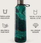 BURGA Sticla Termos Burga Emerald Pool, 500 ml, Inox (bstinxep)