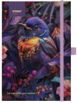 STREET Тетрадка с линийка STREET Animals Издание Bird A/5 96 страници с гумена твърда корица 778129 (778129)