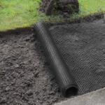 Springos Plasa gradina anti daunatori si cartite, 30g/m2, 1x25metri, neagra (SPRI-AN0007)