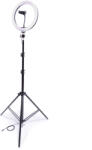 Kik Lampa circulara de machiaj selfie cu suport 60 Watt - 26 cm diametru (KX6824)