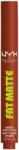 NYX Cosmetics Fat Matte Smooth Color Lipstick 06 Beary Nude, 2 g