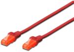 DIGITUS By ASSMANN Пач кабел Assmann UTP Cat. 6 / 1 m / Червен