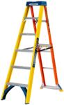 WERNER Многофункционална стълба от фибростъкло Werner AdjustaStep PRO 6 (08075074)