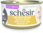 Schesir Schesir Complements hús- vagy hallében gazdaságos csomag 24 x 70 g - Tonhal & csirke