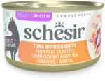 Schesir Schesir Complements hús- vagy hallében gazdaságos csomag 24 x 70 g - Tonhal & sárgarépa