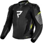 Rebelhorn Veloce motoros bőrkabát fekete-szürke-fluo sárga - motozem - 101 580 Ft