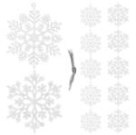 SPRINGOS Ca0750 Karácsonyi Díszek "hópelyhek" 10 Cm 12 Db (ca0750)