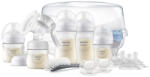 Philips Kit pentru nou-născuți Natural Response cu pompă de sân manuală și sterilizator (13A015)