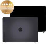 Apple Display LCD pentru MacBook Pro 16", A3403 (2024), cu sticlă frontală și capac, Space Black, 661-42325, Genuine Apple, Space Black