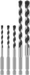 Bosch PRO HEX-5 betonfúró 5db 4/5/6/8/10 hatszögbefogással 5 részes készlet (2608707004) - hardtools