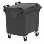  Szemetes konténer 1100 L SZÜRKE műanyag (ANR16482) - hardtools