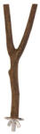 TRIXIE Perch, Y Shape - ülőrúd ( "Y" elágazás, kéreg fából) díszmadarak részére (20cm/ø15mm) (028-5876)
