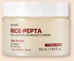 Nacific Arcápoló krém kollagénnel és peptidekkel Rice Pepta Collagen Glow Bouncy Cream - 50 ml