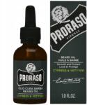 Proraso Szakállápoló olaj Proraso Cypress Vetyver hidratálás és ápolás 30 ml (8004395007424)