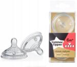 Tommee Tippee 2x Kacsa etetőcumi 6m+ Closer to Nature (TT221421-Z)