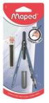 Maped Compass Pen 2in1 körző / ceruzává alakítható - metál kék (CW-198700METALKEK)