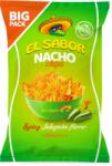 El Sabor Nacho Chips Jalapenos 180 G Gm