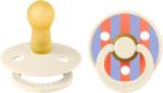 BIBS Studio Pin Colour - krémfehér mix (2 db)