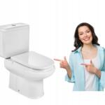 Hamberger Szabadon ereszkedő WC-ülőke helyettesítő Dama Retro fehér duroplast (A801327004)