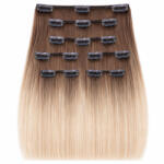 BellaHair Csatos Emberi Póthaj Classic Ombre Színben 60cm (Szín #OMBRE) (RC-CL-60OM)