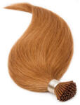 BellaHair Keratinos I-TIP Emberi Póthaj Classic Mikró Gyűrűzéshez Aranybarna 50cm (Szín #10) (RIT-CL-5010)