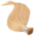 BellaHair Keratinos I-TIP Emberi Póthaj Classic Mikró Gyűrűzéshez Világosszőke 60cm (Szín #24) (RIT-CL-6024)