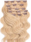BellaHair Csatos Hullámos Emberi Póthaj Classic Aranyszőke Színben 40cm Body Wave (Szín #16) (RC-CL-BW4016)