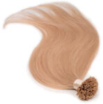 BellaHair Keratinos U-TIP Emberi Póthaj Classic Hőillesztéshez Világos Aranyszőke 50cm (Szín #18) (RUT-CL-5018)