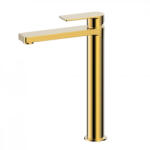 285 mm COPEN NOOK Magas mosdócsaptelep - csiszolt arany (C-01-101BTG)