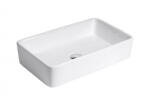  MINOTTI téglalap alakú pultra építhető mosdó, 585x370x125 mm, fehér (7004) (7004)