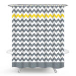  MINOTTI zuhanyfüggöny, 2000x1800 mm, summer vibes (chevron minta) (MZ20)